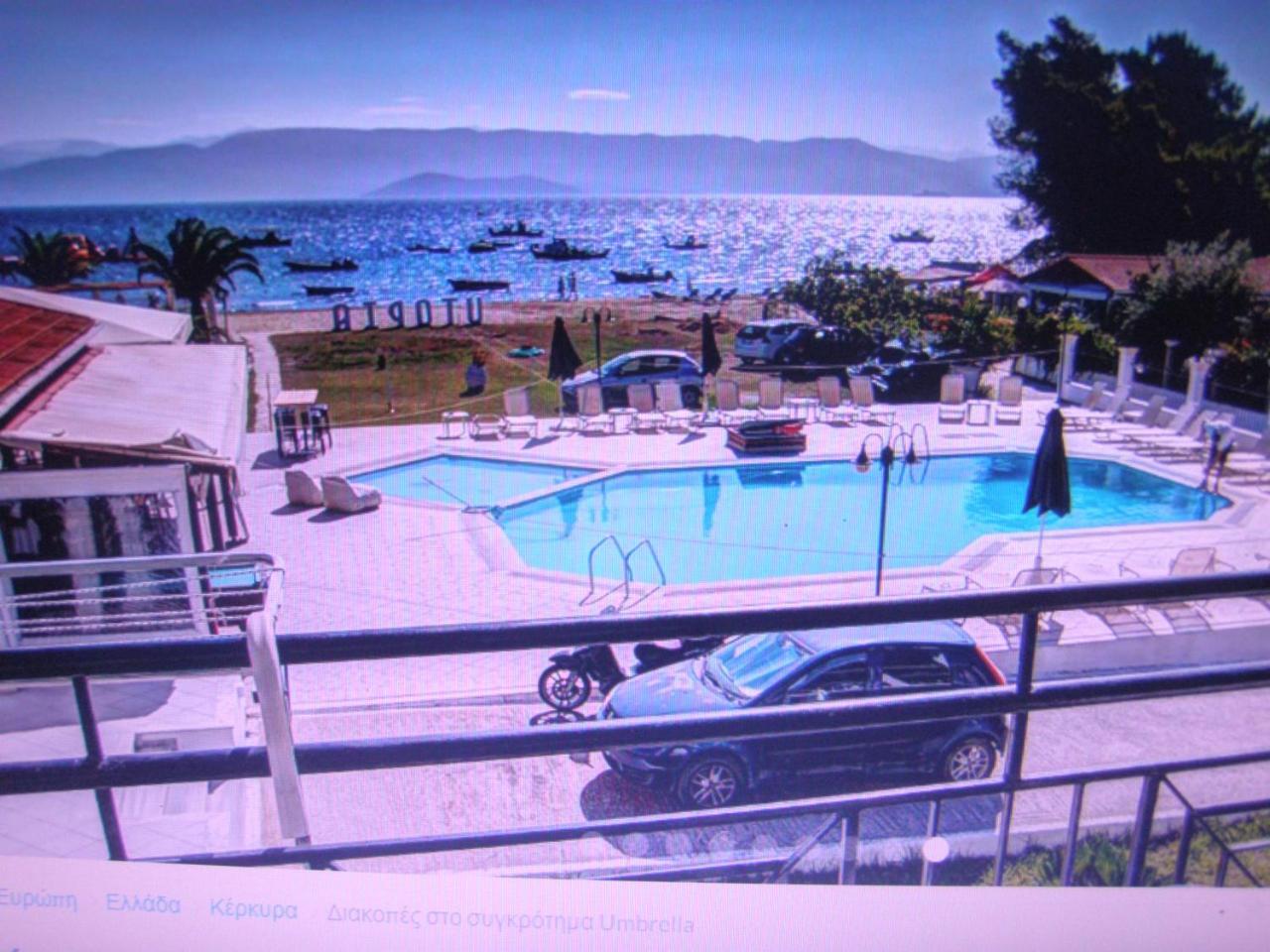 Umbrella Beach Apartments Kavos Luaran gambar